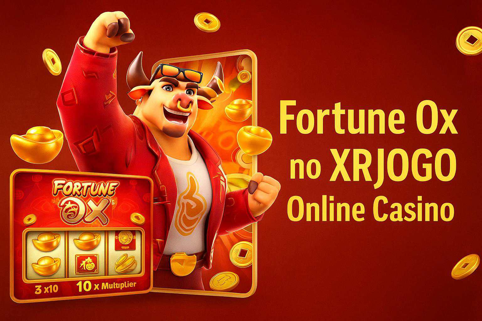 Fortune Ox no XRJOGO - Aposte Agora e Reivindique Seus Ganhos
