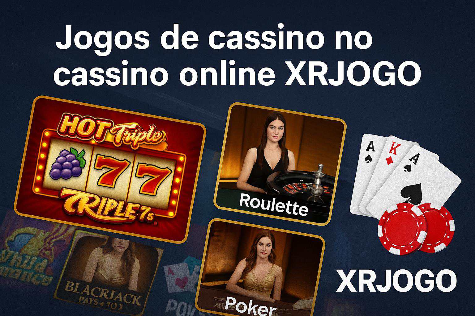 Jogos de cassino online XRJOGO  