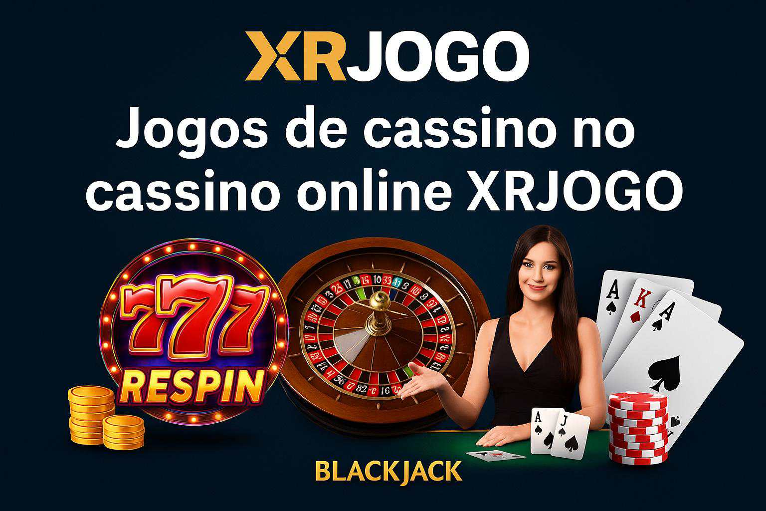 Jogos de cassino online inovadores e emocionantes na XRJOGO
