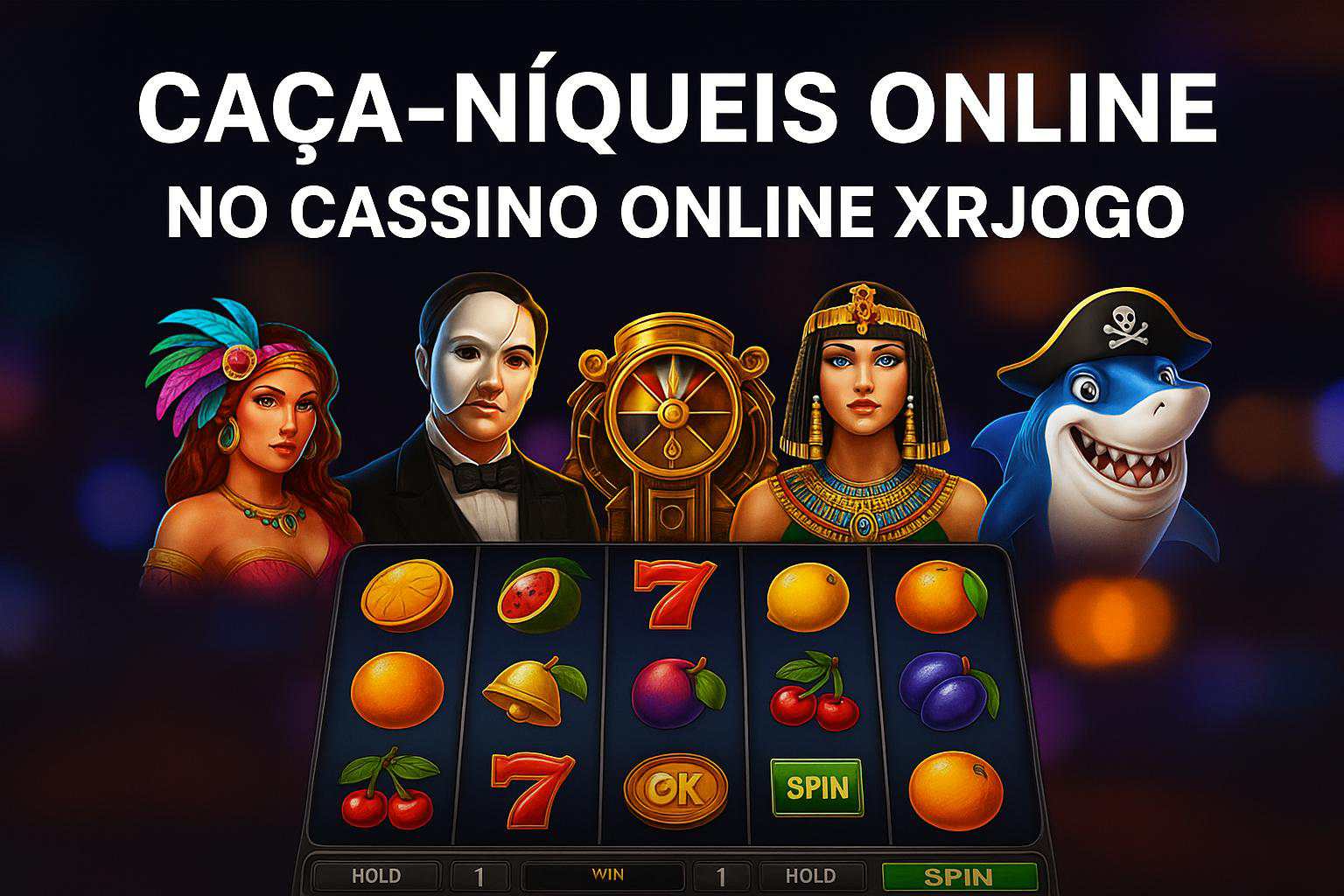 Explore o mundo das slot machines no XRJOGO Casino